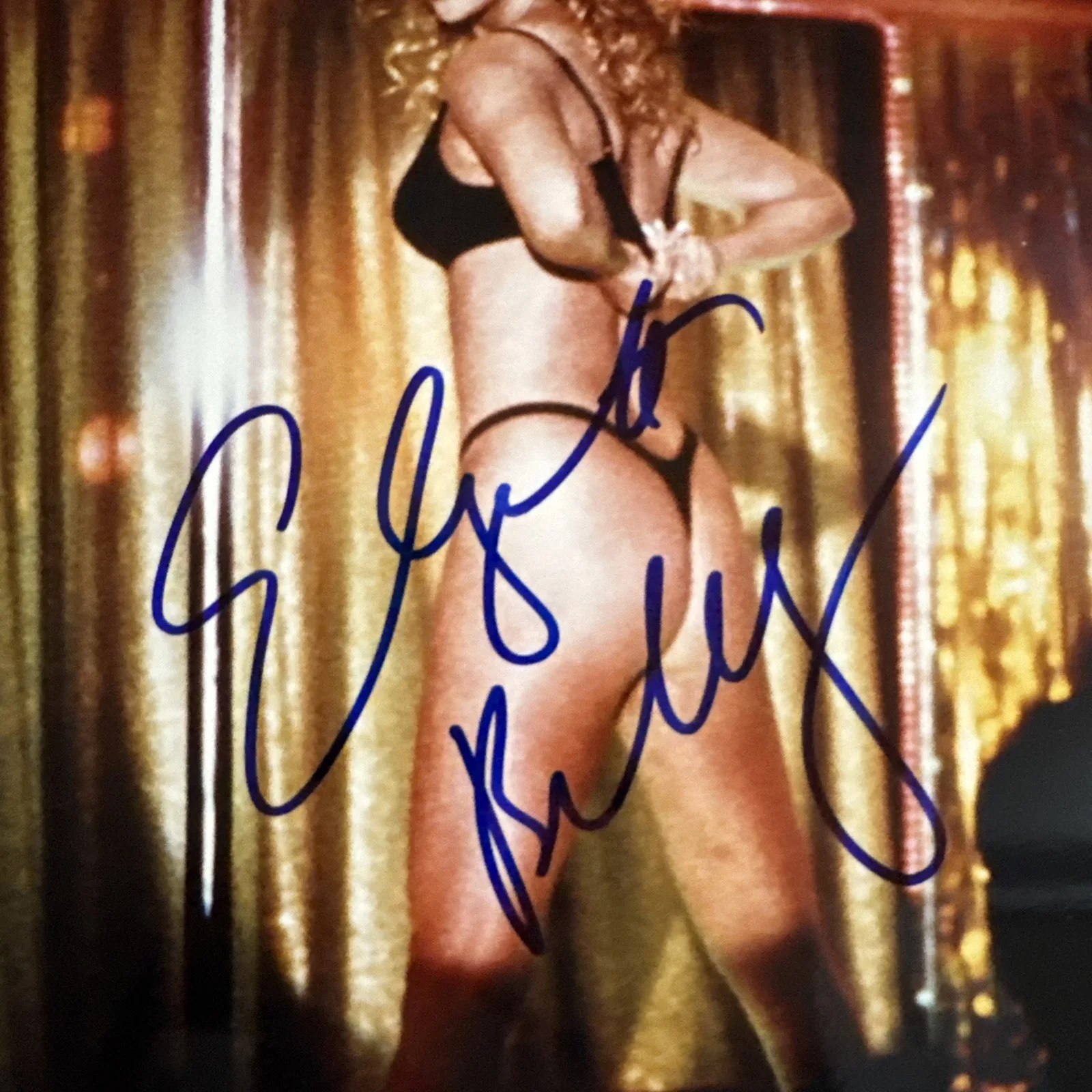 8 X 10 Photo Elizabeth Berkley Authentic Autograph Actress Showgirls SBTB, изображение 2