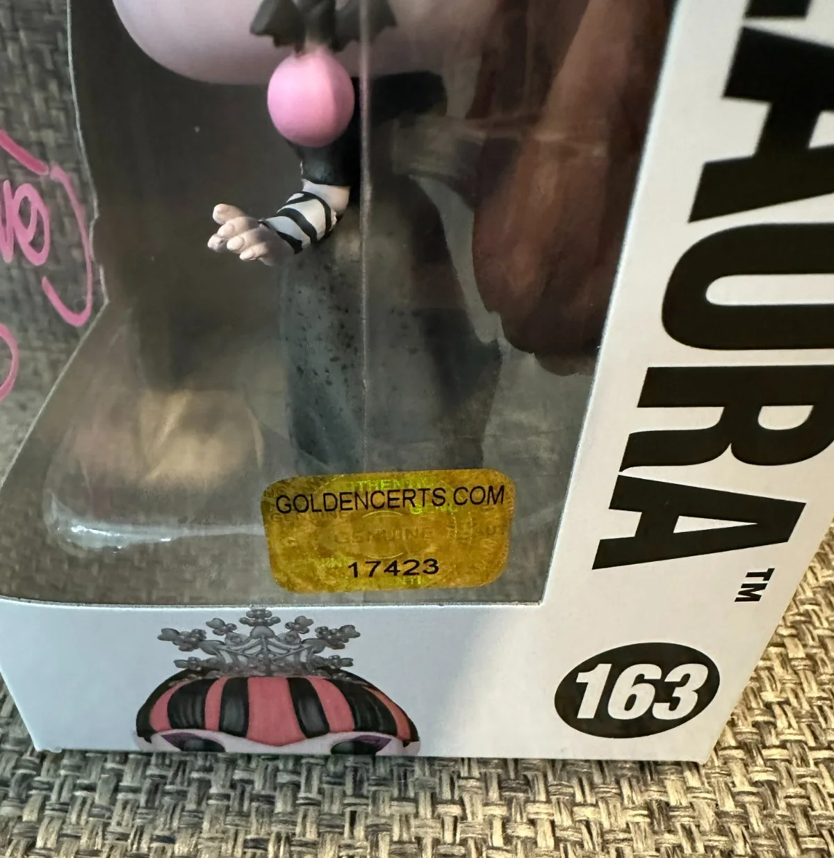 Courtney Lin — Courtney Lin Signed Autographed Funko Pop! Draculaura #163 COA #17423 AUTO, изображение 4