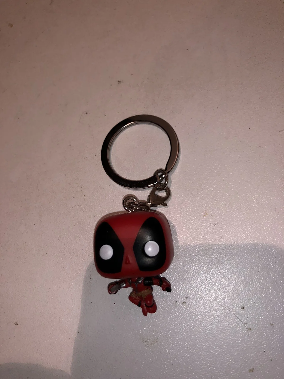 Funko Pocket Pop Mystery Marvel Deadpool Keyring Keychain, image 2