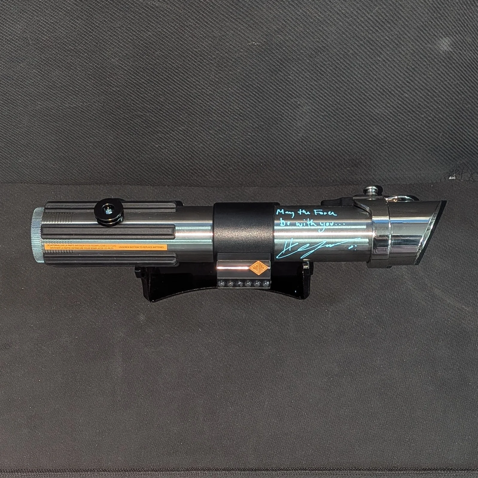 Hayden Christensen — Hayden Christensen Anakin Skywalker Autographed Signed Legacy Lightsaber WB JSA, изображение 3