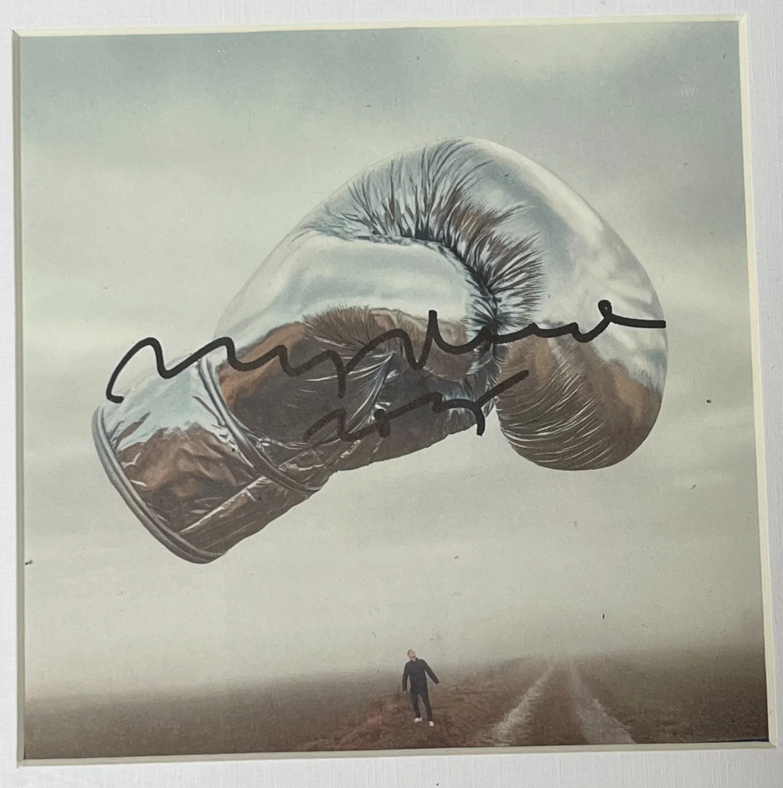 BRYAN ADAMS SIGNED AUTOGRAPH ROLL WITH THE PUNCHES CD COVER FRAMED BECKETT COA, image 3