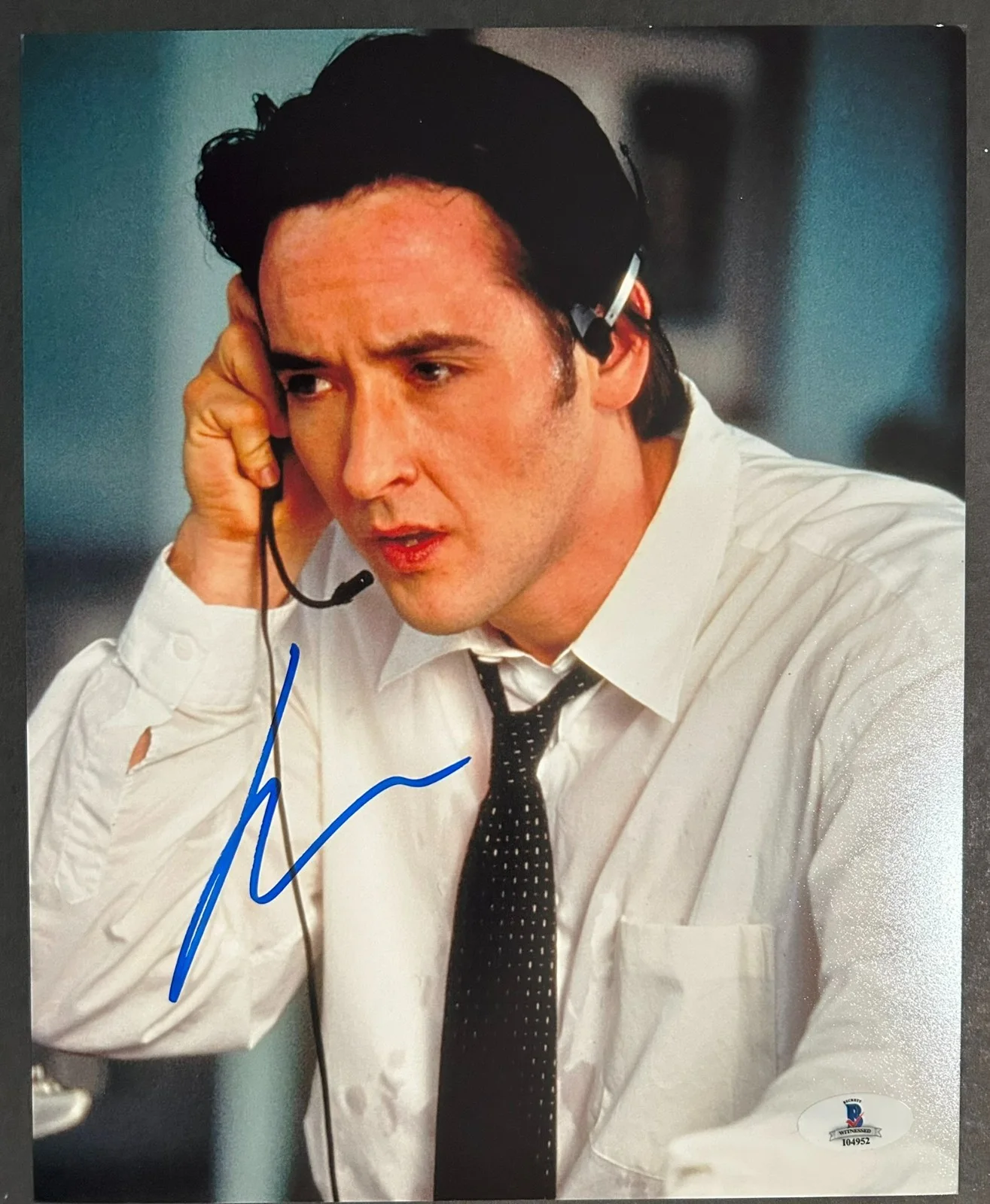 John Cusack — JOHN CUSACK AUTOGRAPHED 8x10 PHOTO BAS BECKETT AUTO SIGNED VINCE LARKIN CON AIR, изображение 2