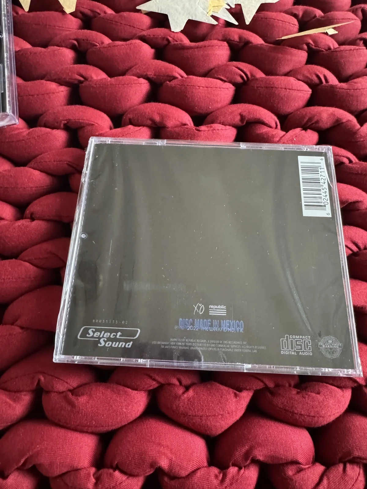 The Weeknd Dawn Fm Signed Cd Sealed, image 2