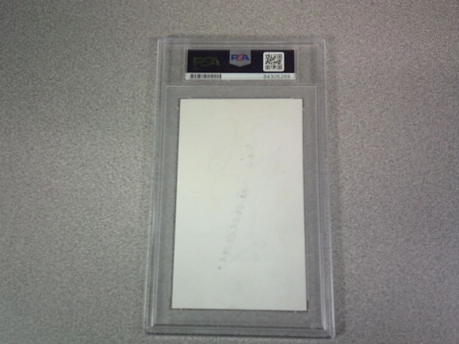 Lori January — Lois January PSA Certified Hand Signed Index Card (1930s Western Actress!), изображение 3