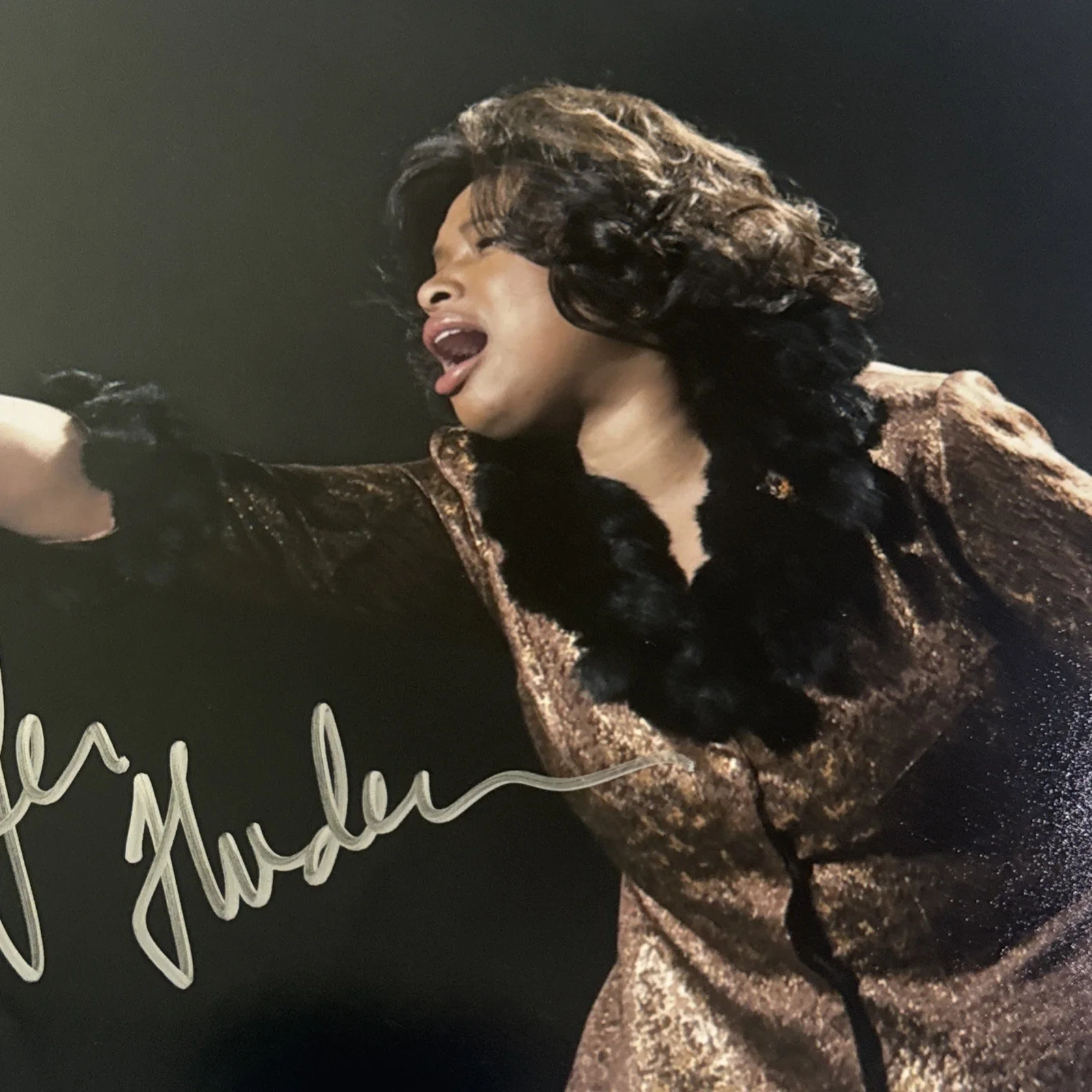 Jennifer Hudson Original Autograph 8 X 10 Photograph Singer Actress, image 3