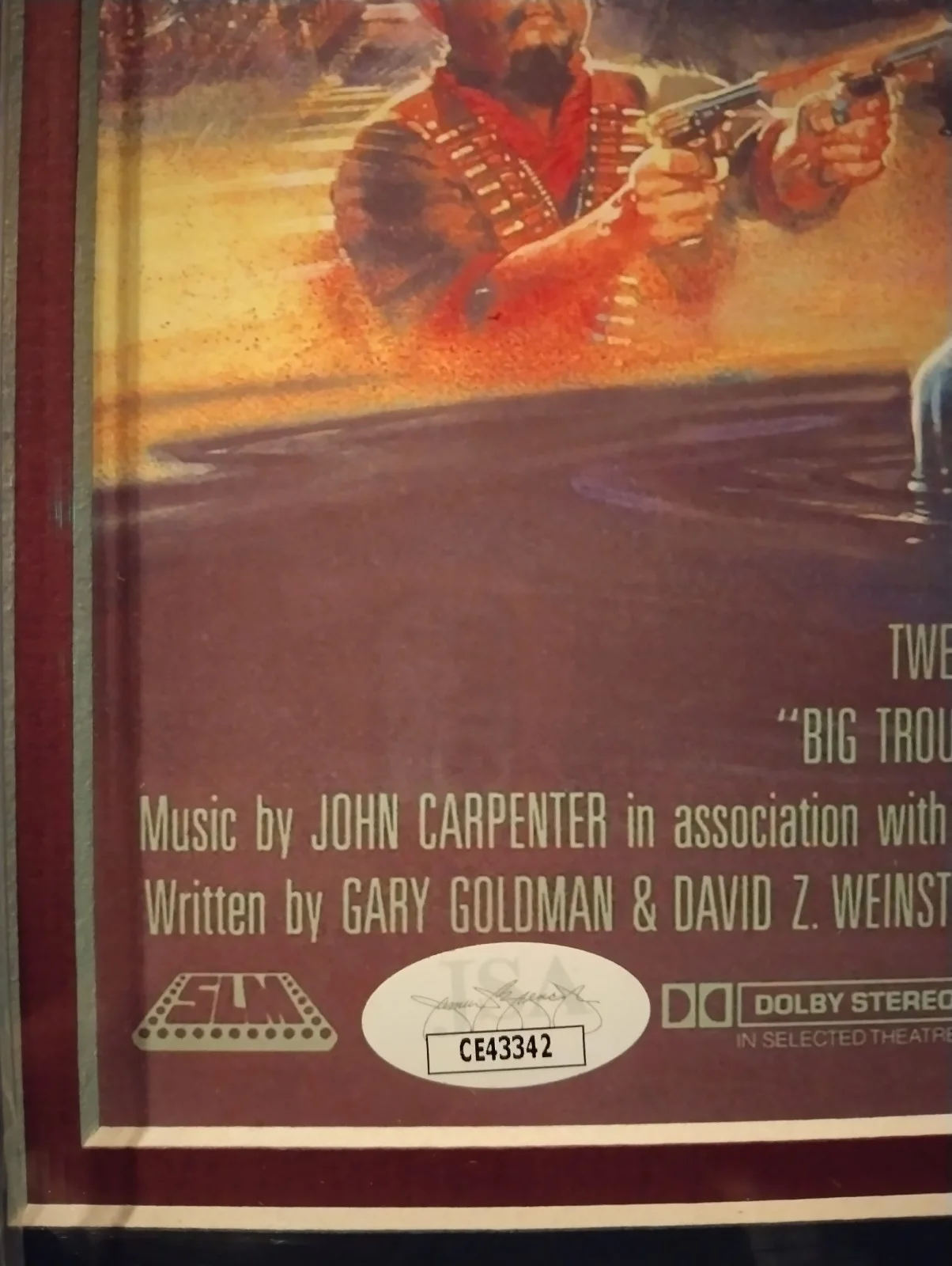 Kurt Russell signed coa JSA, image 3