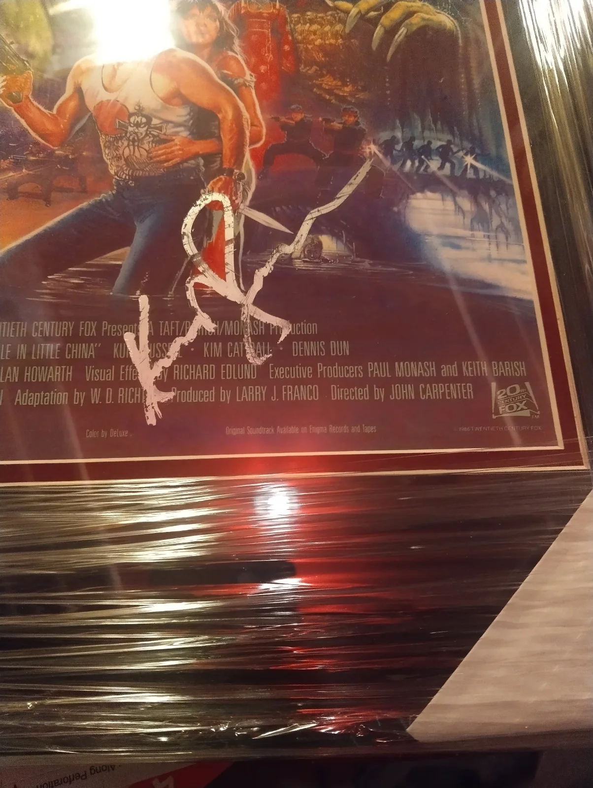 Kurt Russell signed coa JSA, image 4