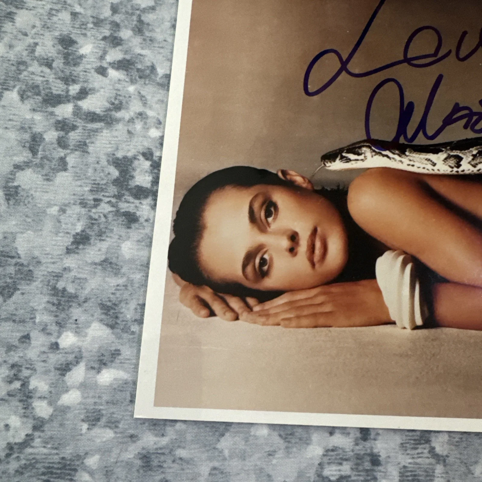 Nastassja Kinski Original Autograph 8 X 10 AGFA Photograph Sexy Model Actress, изображение 2