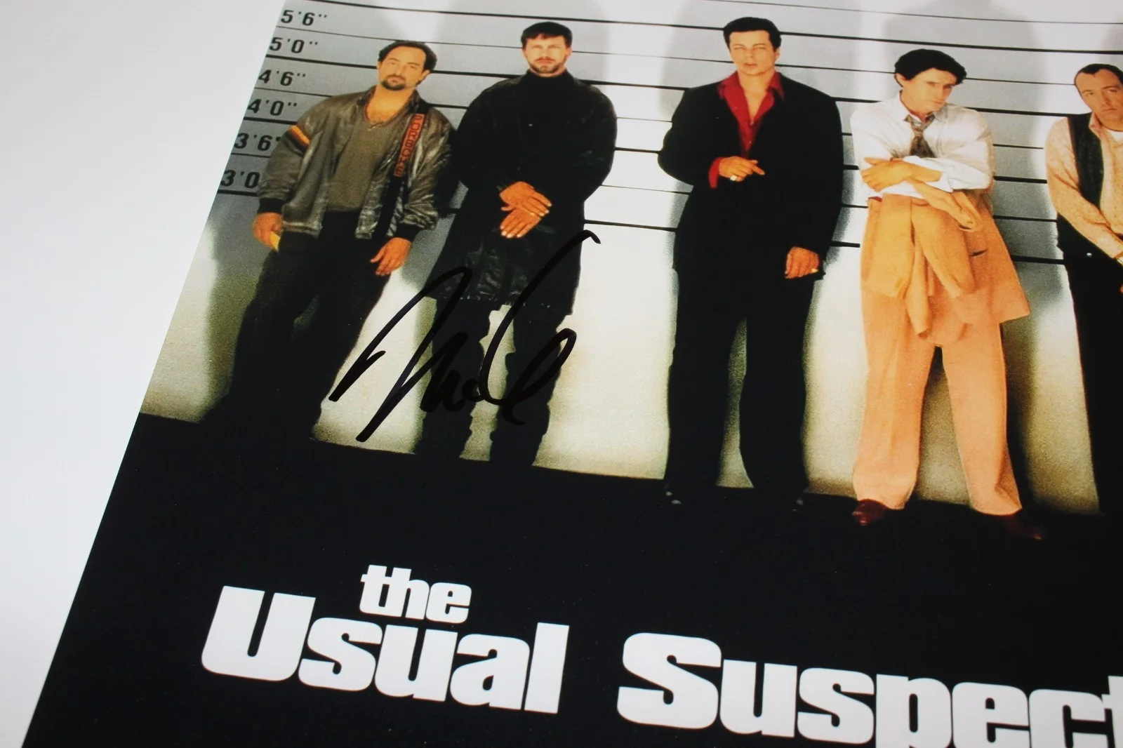 CHRISTOPHER MCQUARRIE SIGNED THE USUAL SUSPECTS 12x18 MOVIE POSTER 1 BECKETT COA, image 4