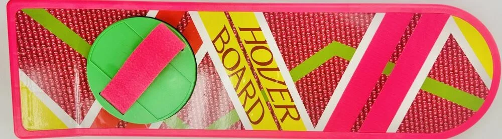 MICHAEL J FOX — Michael J fox Christopher Lloyd signed Back to the Future hoverboard BAS 802, image 3