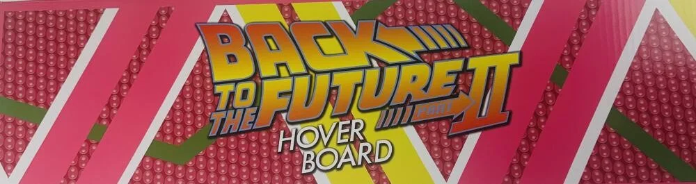 MICHAEL J FOX — Michael J fox Christopher Lloyd signed Back to the Future hoverboard BAS 801, image 4