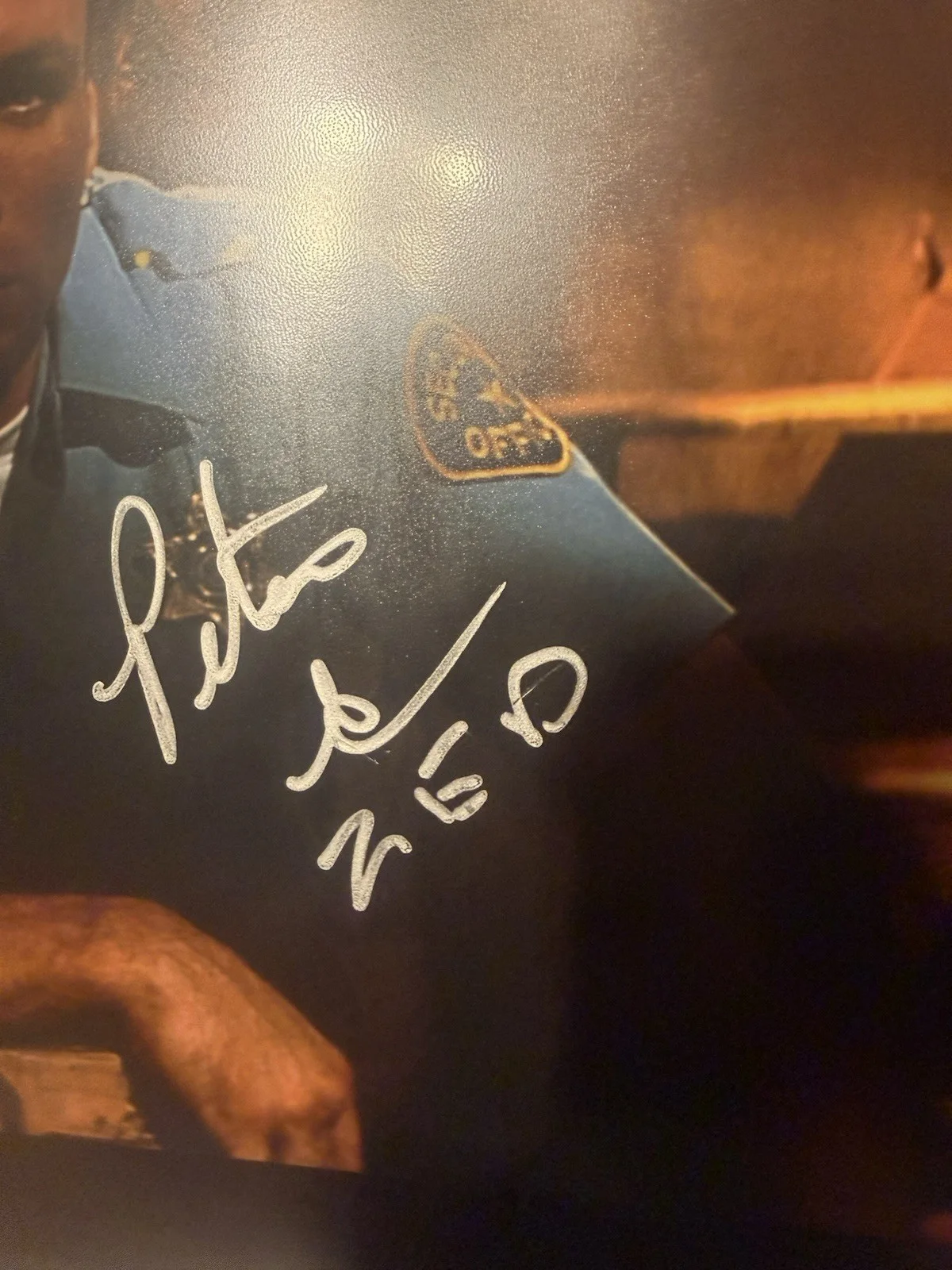 Peter Greene SIGNED Pulp FICTION ZED 11x14 In Person Hollywood Show Autograph, image 2