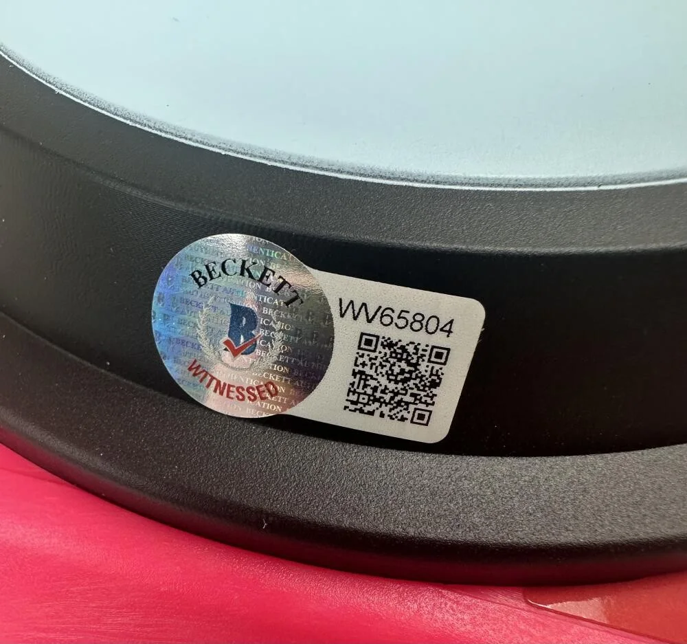 MICHAEL J FOX — Michael J fox Christopher Lloyd signed Back to the Future hoverboard BAS 804, image 2