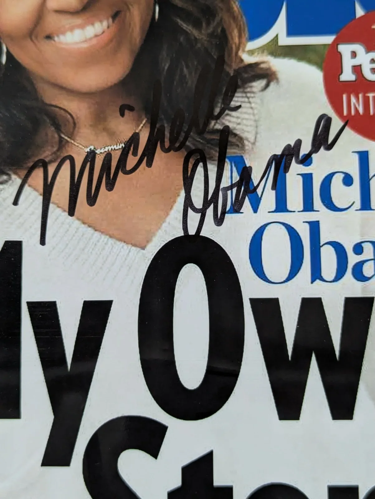Michelle Obama — Michelle Obama Autographed Signed 8x10Photo First Lady Barack COA, изображение 2
