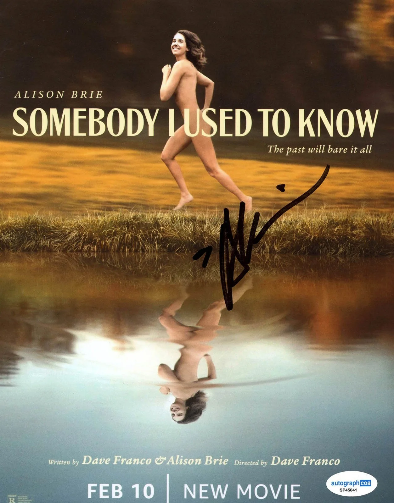 Alison Brie — Alison Brie signed 8x10 Photo "SOMEBODY I USED TO KNOW" EXACT PROOF a Sexy ACOA, изображение 4