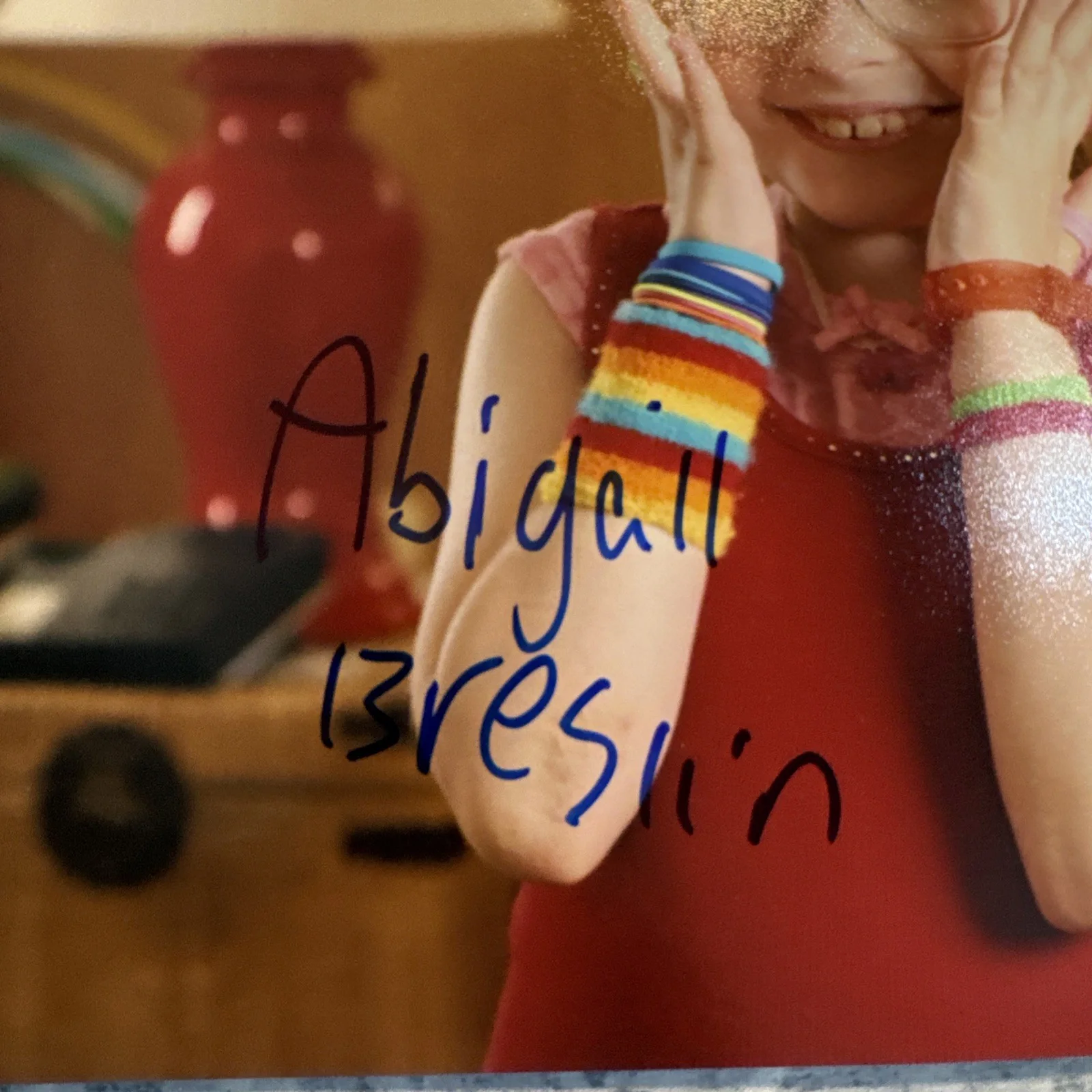 8 X 10 Photo Abigail Breslin Authentic Autograph Actress Little Miss Sunshine, изображение 2
