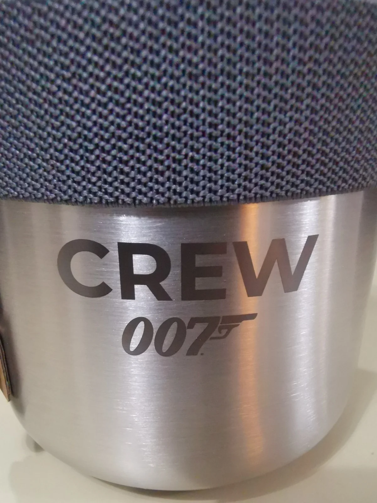 🎥🕵️🍲🍸 NEW/RARE James Bond 007 Insulated Thermo Flask Food Pot - CREW VERSION, image 4