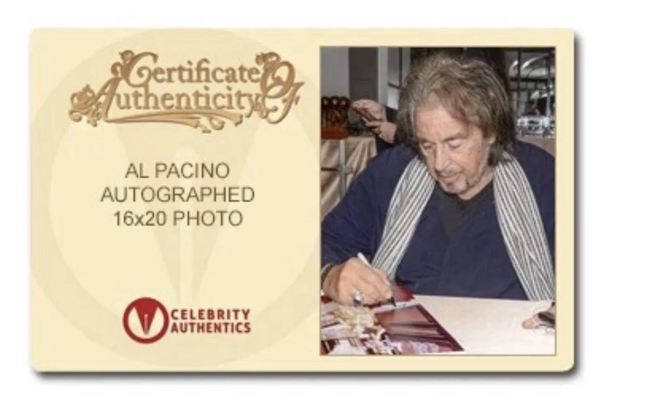 Scarface Signed Poster Al Pacino, image 2