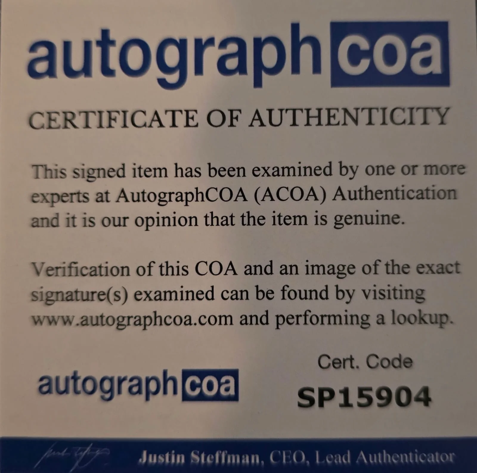 Michel Piccoli (+) signed Autogramm In Person ACOA Zertifikat, изображение 2