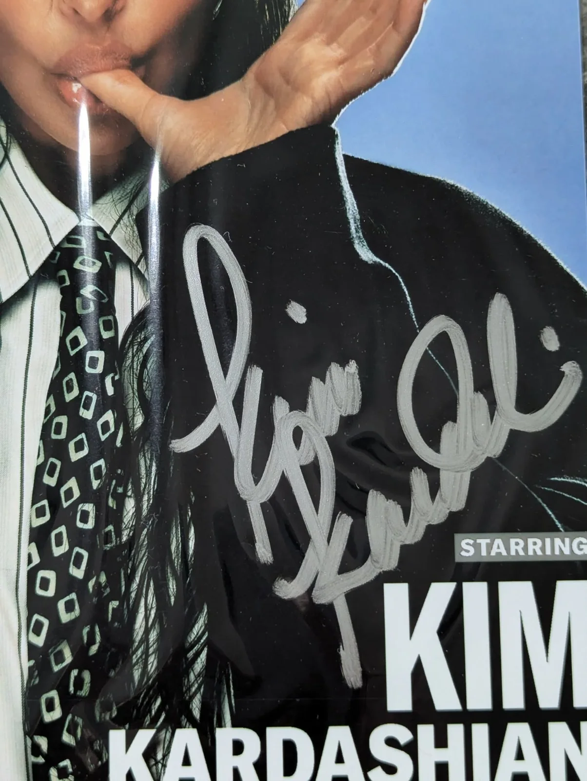 Kim Kardashian — Kim Kardashian Signed Photo TV Star/Model/ 8x10 GQ Cover w/COA Holo, изображение 2