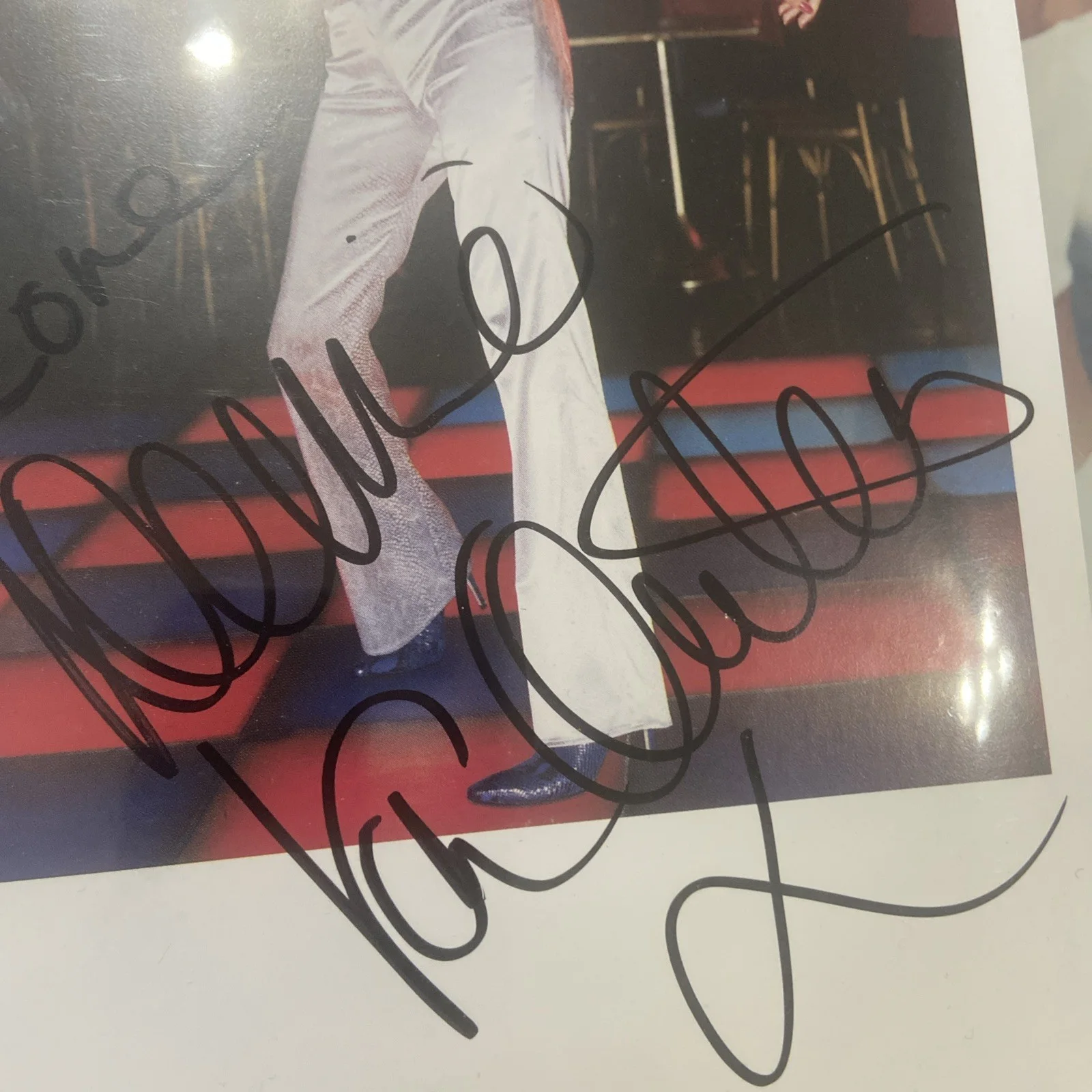 Denise Van Outen - 6x8 Hand Signed Photo - Chicago - Hot, изображение 2