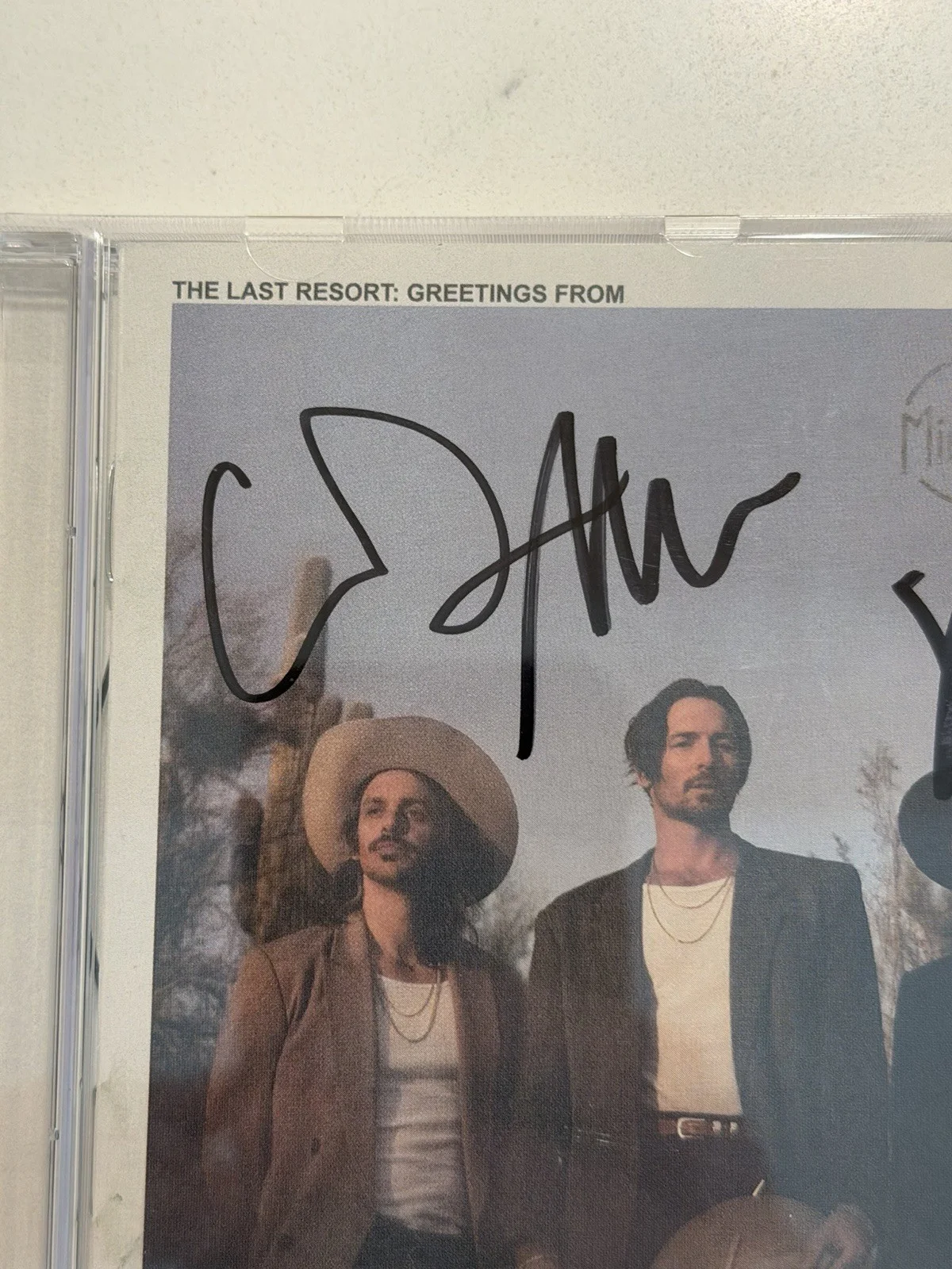Midland The Last Resort: Greetings From Signed CD Autographed COA #3, image 4
