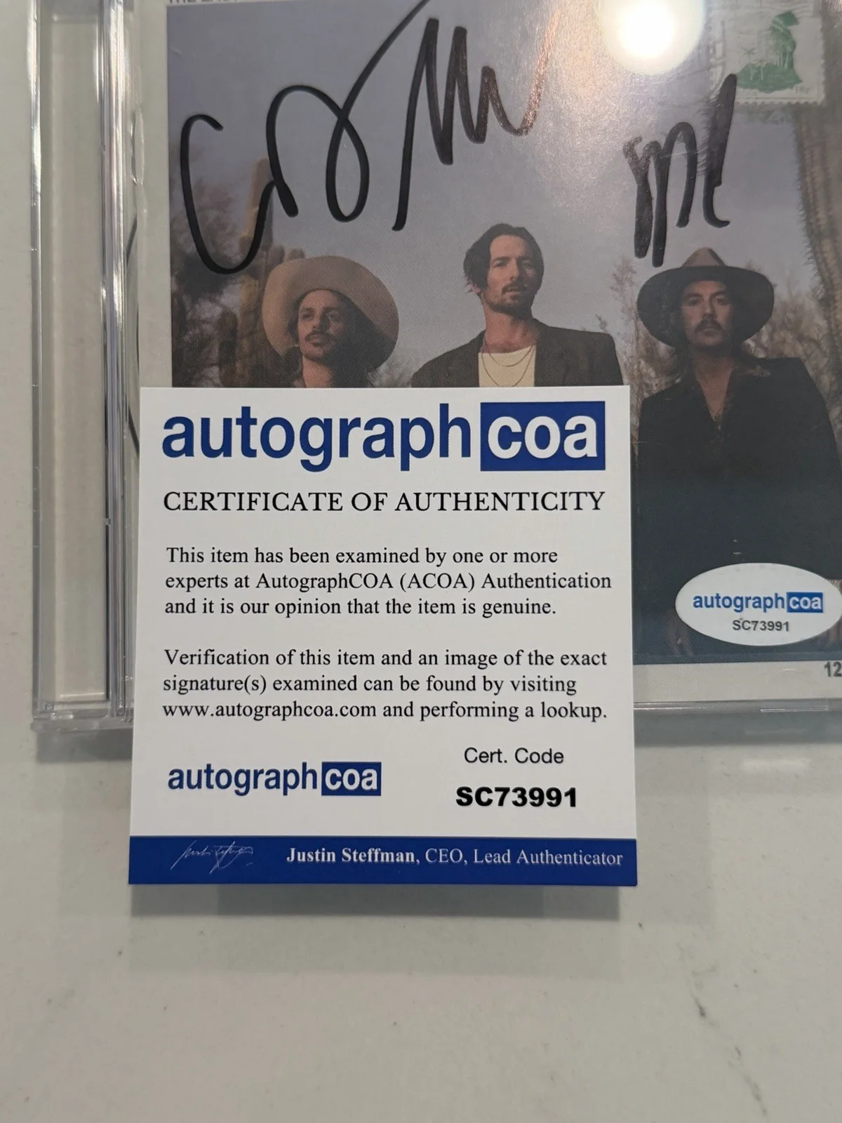 Midland The Last Resort: Greetings From Signed CD Autographed COA #4, image 2