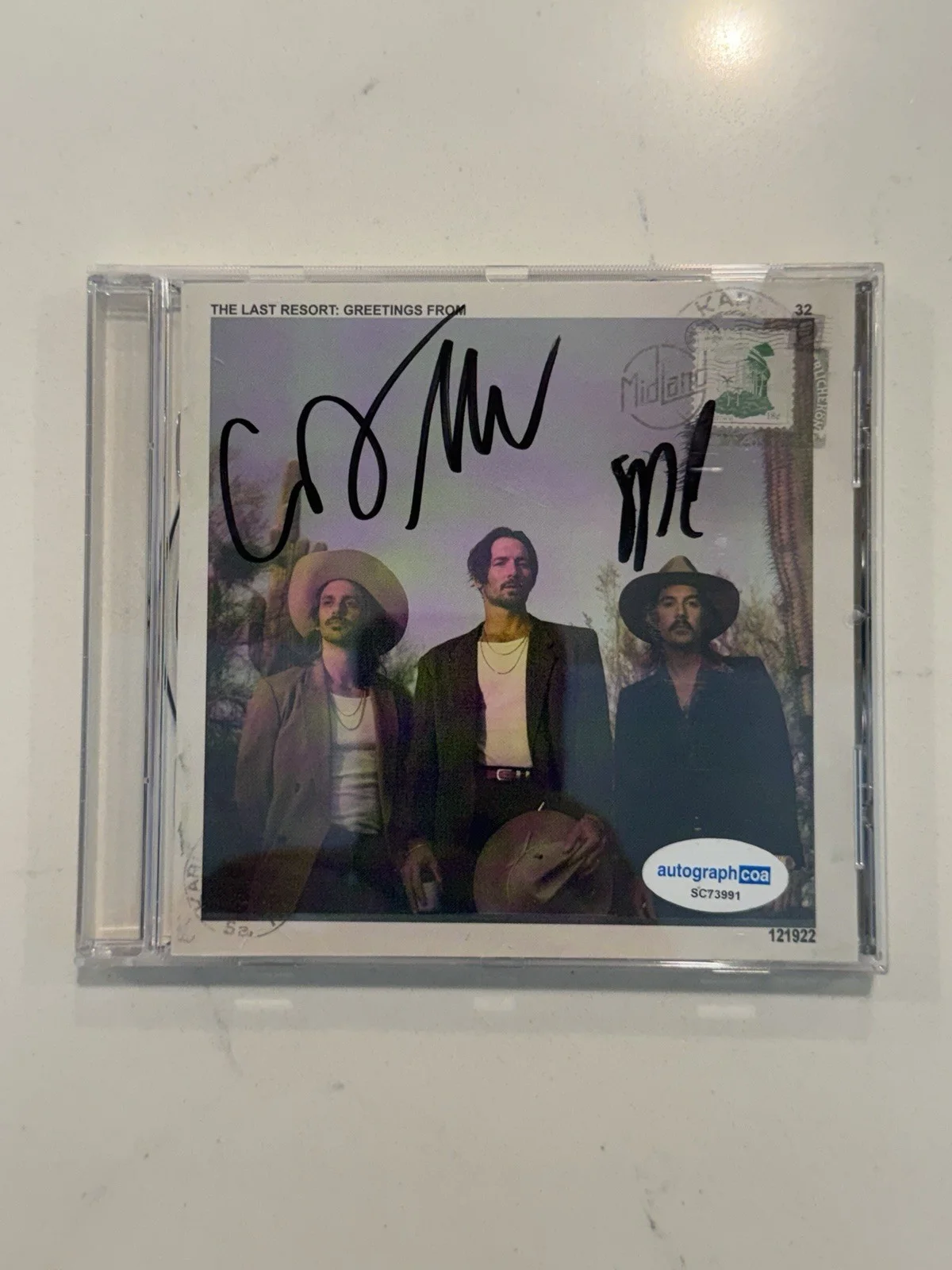 Midland The Last Resort: Greetings From Signed CD Autographed COA #4, image 3