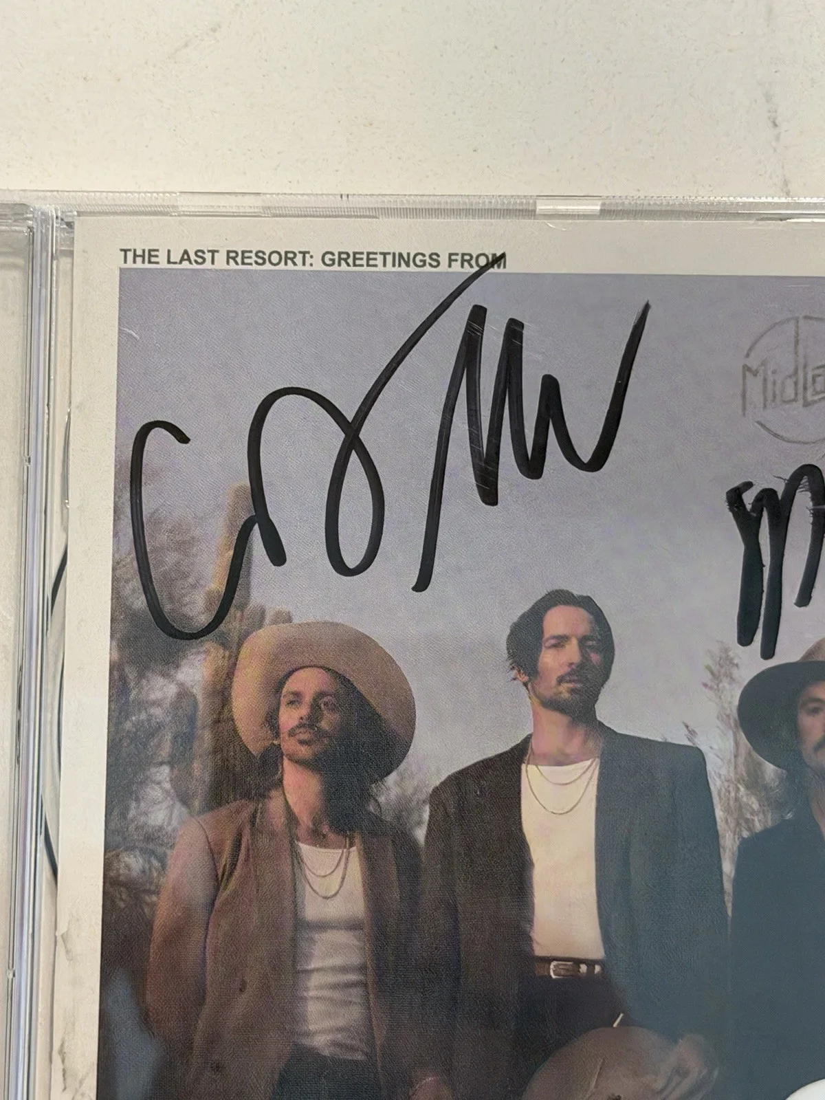 Midland The Last Resort: Greetings From Signed CD Autographed COA #4, image 4