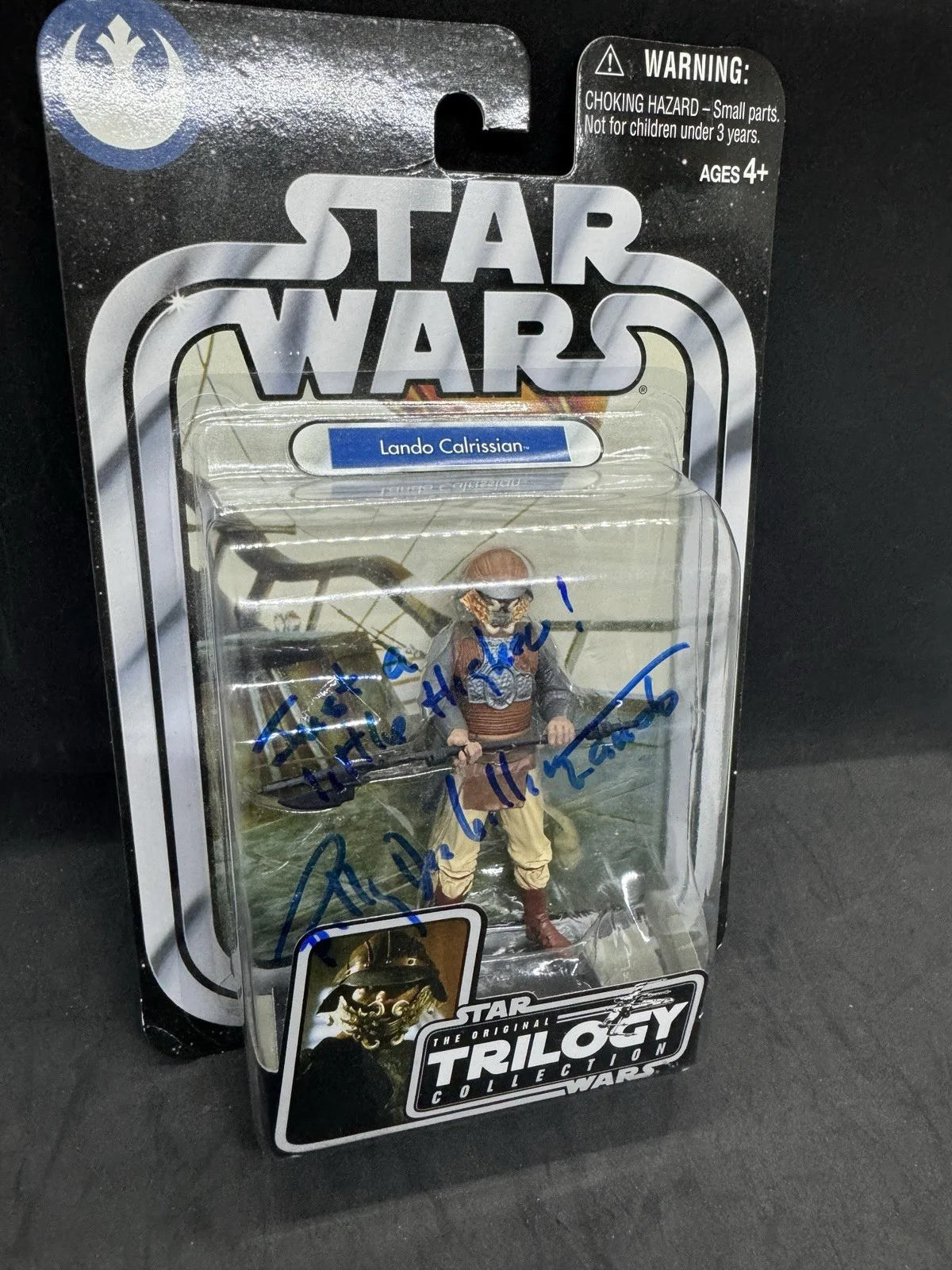 Billy Dee Williams — Billy Dee Williams signed Star Wars OTC #32 Figure With RARE Quote Autograph 🔥