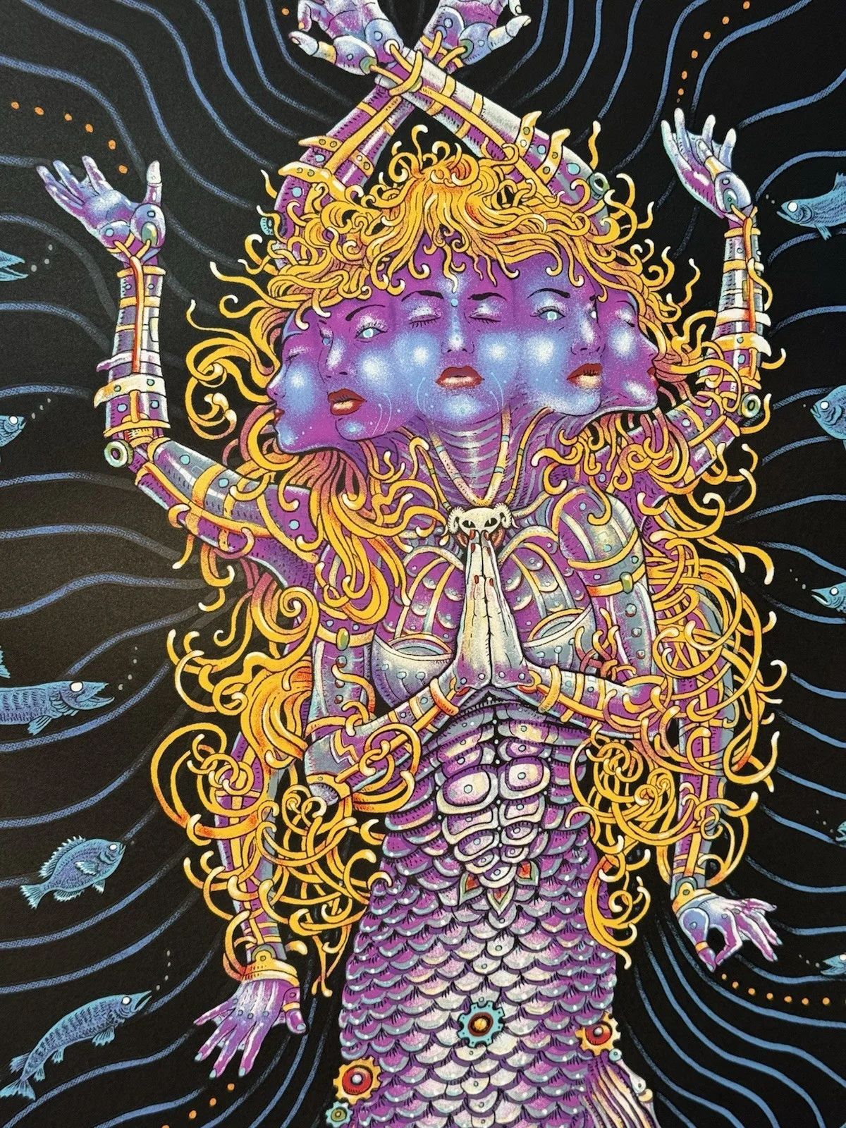 Puscifer Milwaukee Poster Emek 2025 Sessanta concert tour 104/206, изображение 2