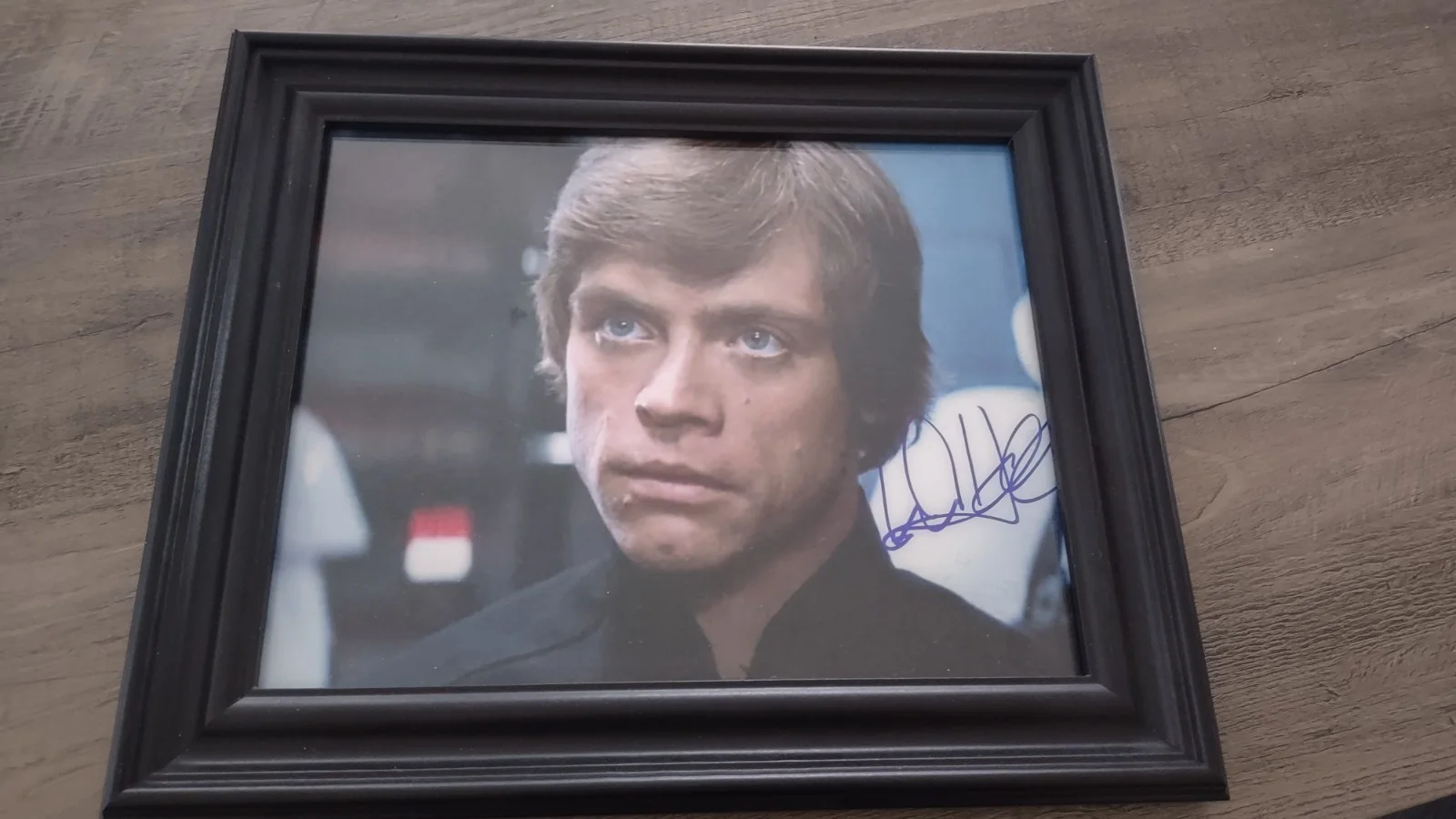 Mark Hamill — luke skywalker signed photograph star wars autograph hand written framed picture, изображение 3