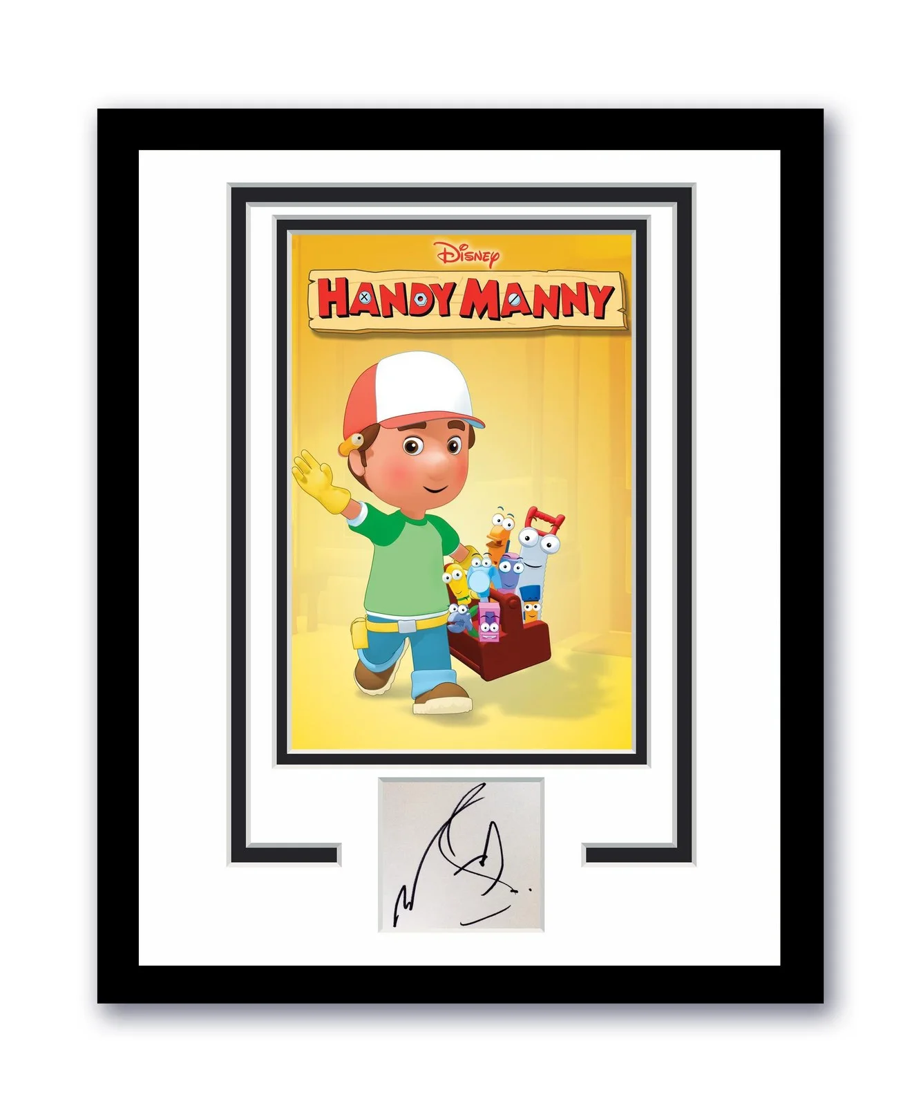 Wilmer Valderrama — Handy Manny Wilmer Valderrama Autographed Signed 11x14 Framed Photo ACOA