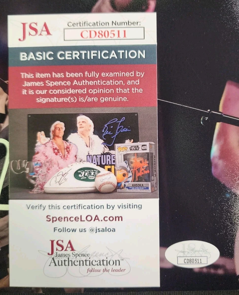 Andrew McMahon Signed 8x10 American Singer Song Writer JSA CD80511, изображение 2