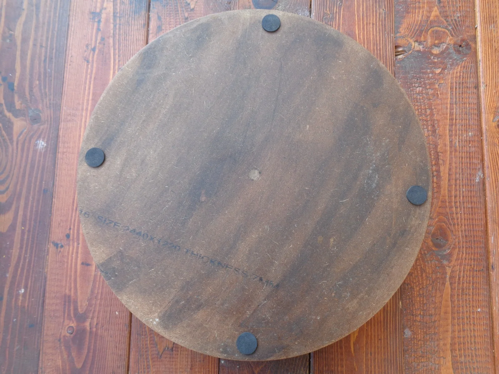 Platform 9 3/4 Hogwarts Express 13 1/2" Round Drinks Tray., image 3