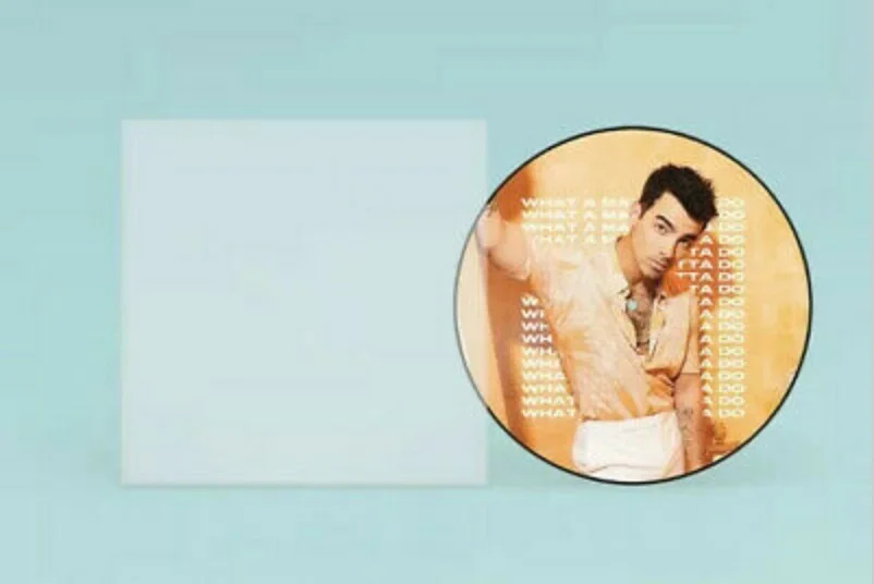 SIGNED Joe Jonas Brothers What A Man Gotta Do Picture Disc Vinyl, изображение 4