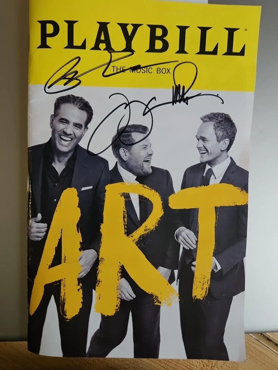 Neil Patrick Harris, James Corden, Bobby Cannavale — Art Full Cast Signed Broadway Playbill - Harris, Corden, Cannavale ⁷