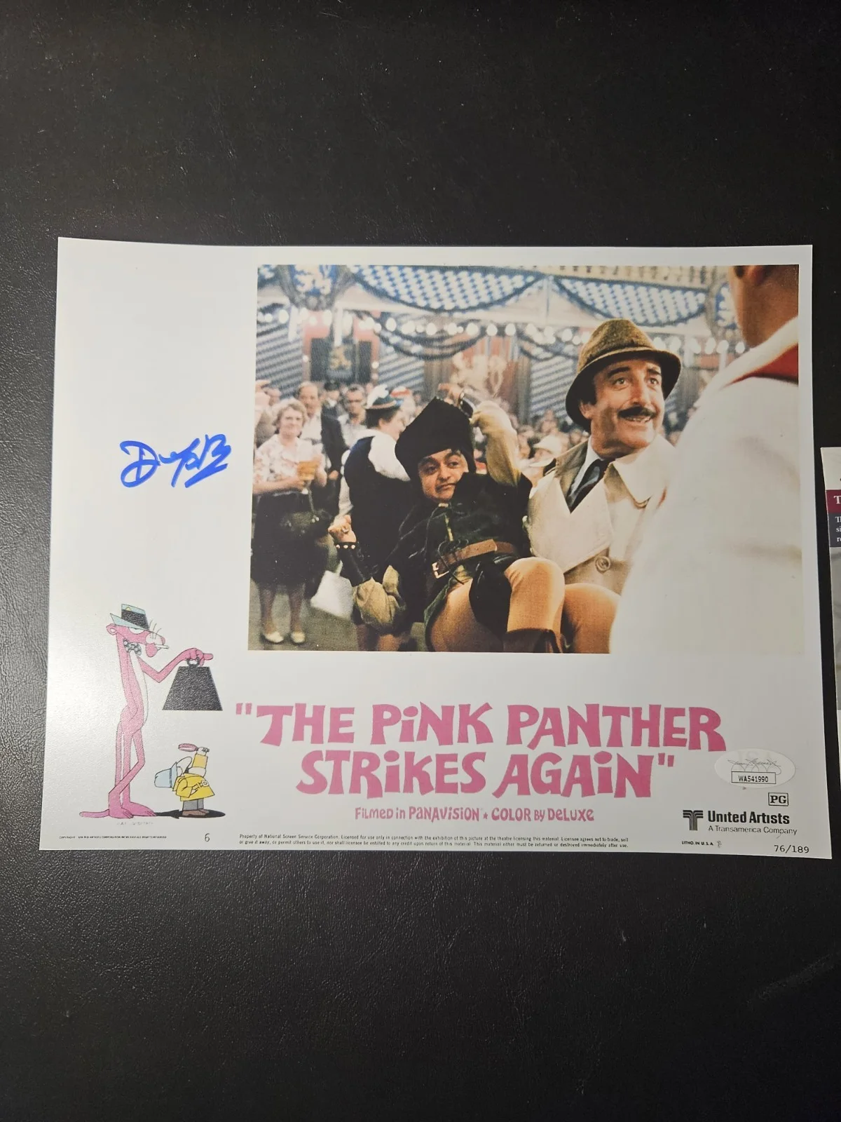 Deep Roy autographed 8x10 Photo Signed Jsa Coa Pink Panther, image 2