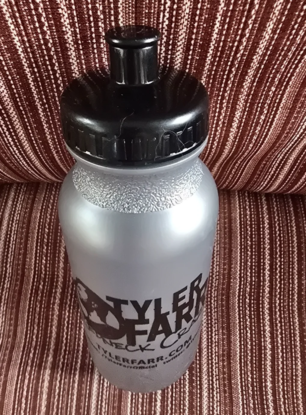 TYLER FARR*Redneck Crazy*Silver/Grey Plastic Water/Sport Drink Bottle*Garyline*, image 4