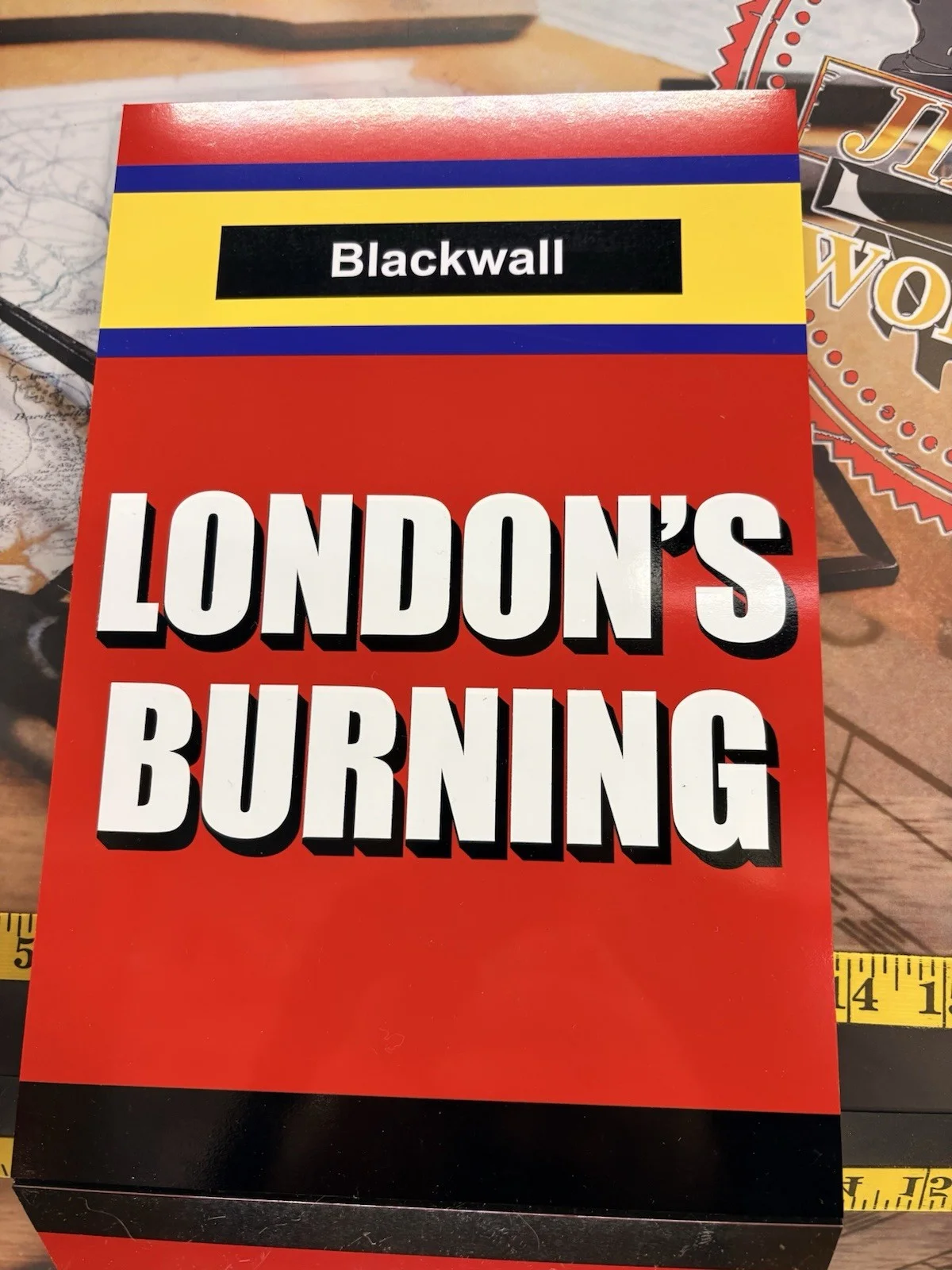 London Burning Sign Board, image 2