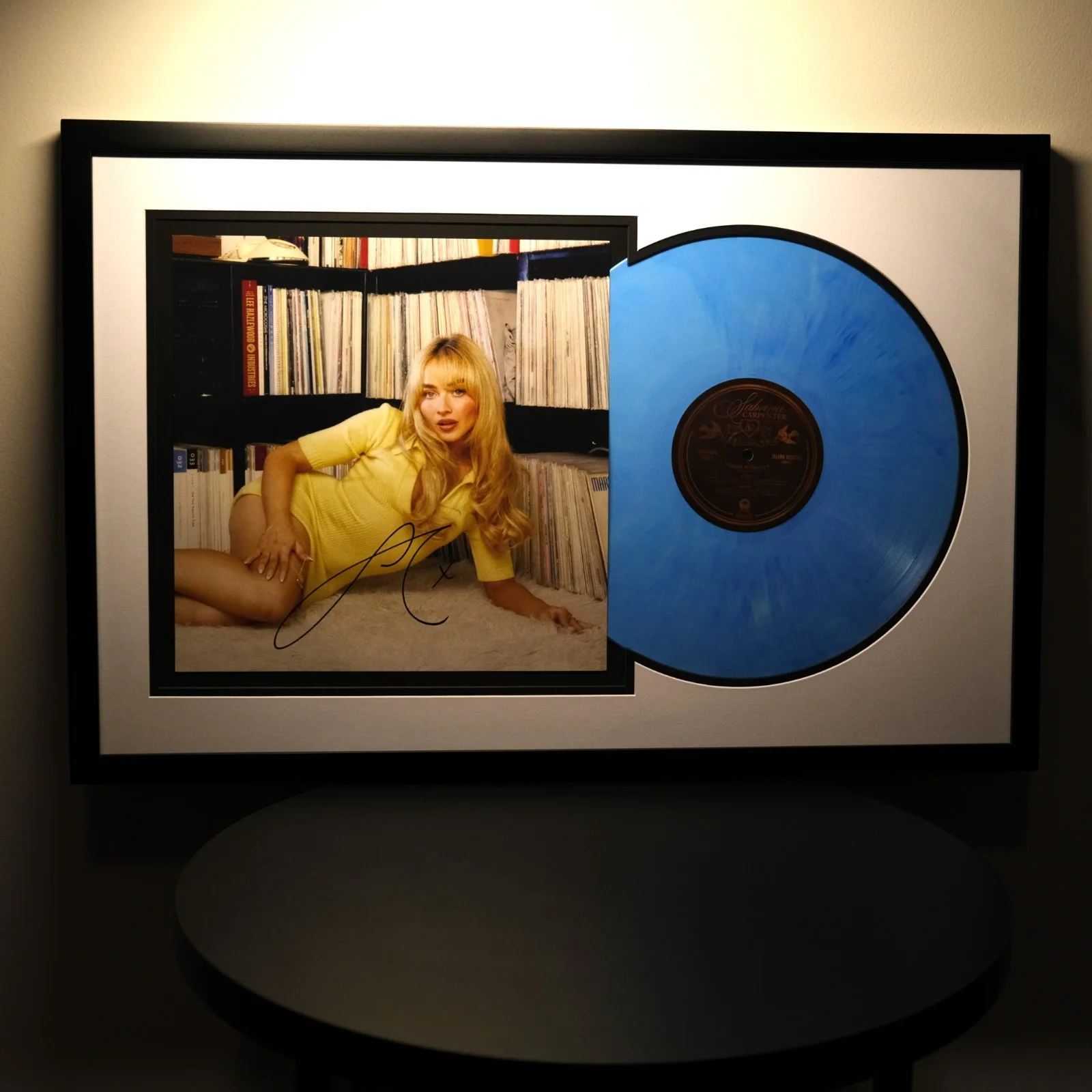 Sabrina Carpenter Signed Framed Short n Sweet Vinyl LP Autograph PSA/DNA LOA, image 2