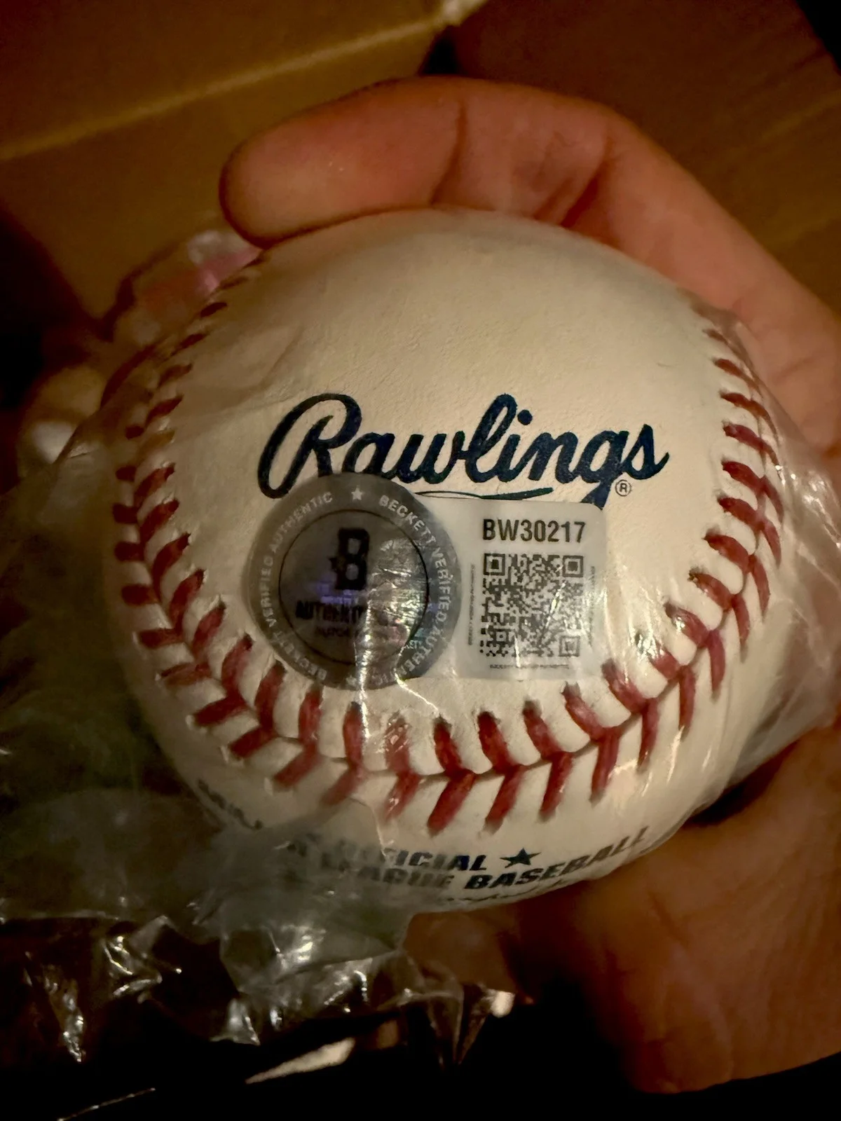 Martin Scorsese — Martin Scorsese Signed Baseball Goodfellas - Beckett COA BEAUTIFUL BLUE SIG, изображение 2
