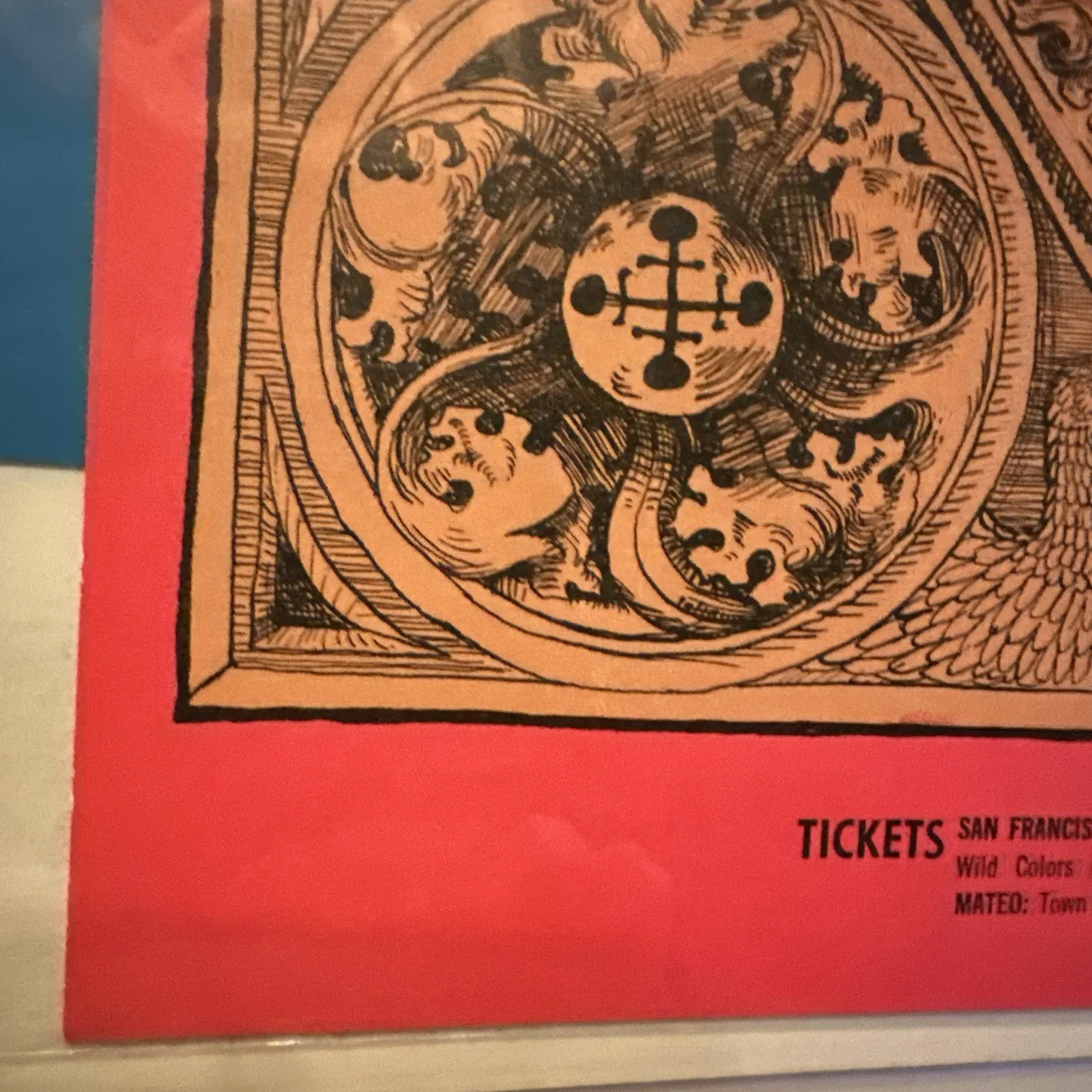 JEFFERSON AIRPLANE Concert Poster, BG-63 1st Print, MacLean 1967 Mint, image 3