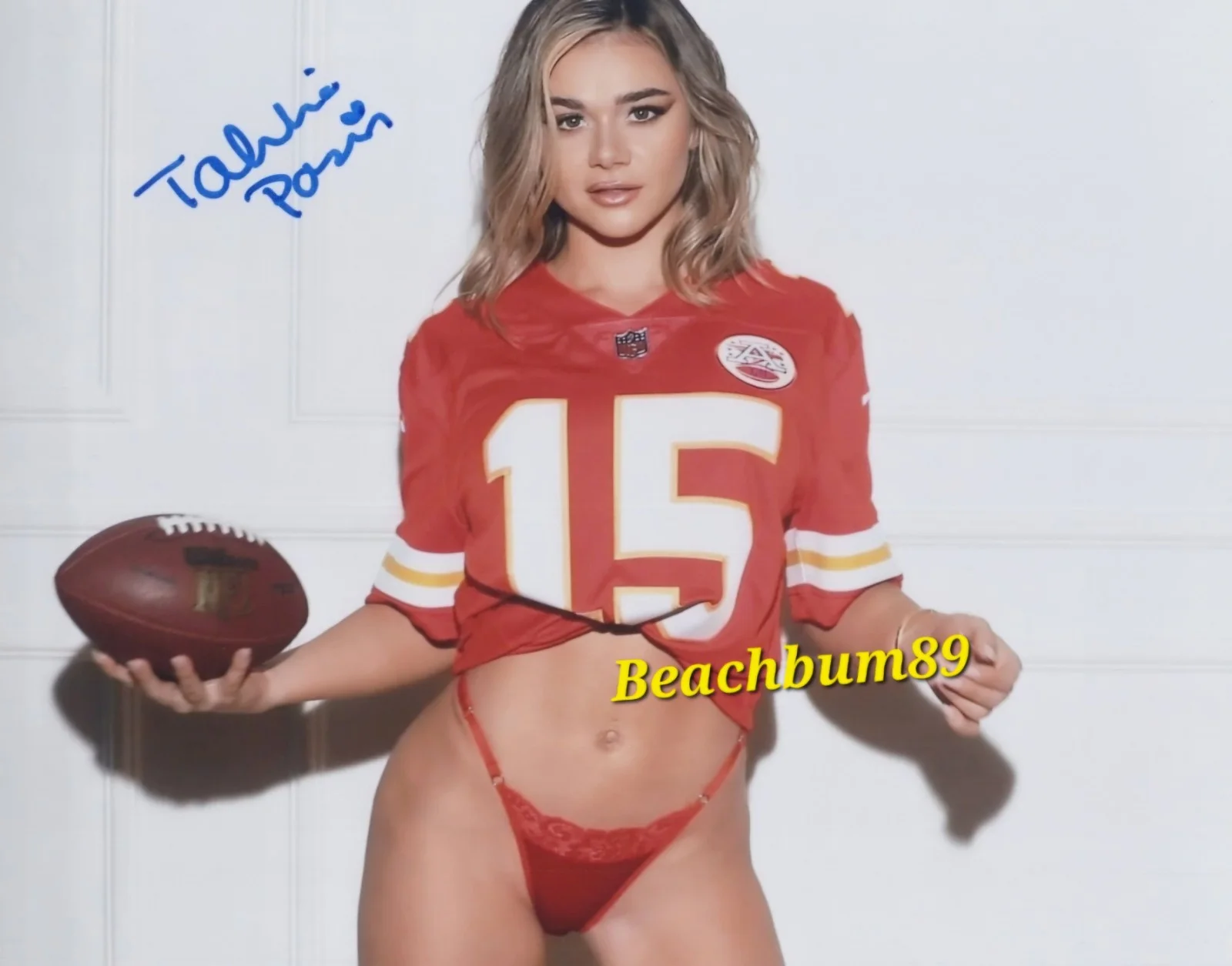 Tahlia Paris — Heat Alert!!! - Playboy's 'TAHLIA PARIS' - Signed 8x10 Photo W/COA