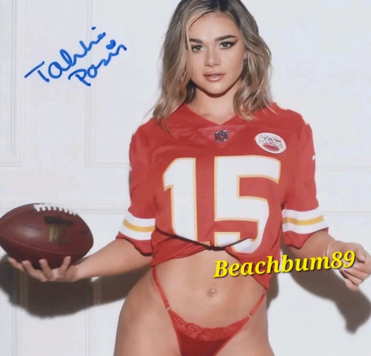 Tahlia Paris — Heat Alert!!! - Playboy's 'TAHLIA PARIS' - Signed 8x10 Photo W/COA, изображение 4