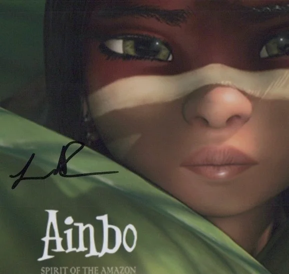 Lola Raie — AINBO: Spirit of the Amazon - 8x10 color Photo - Signed by 'LOLA RAIE' W/COA., изображение 2