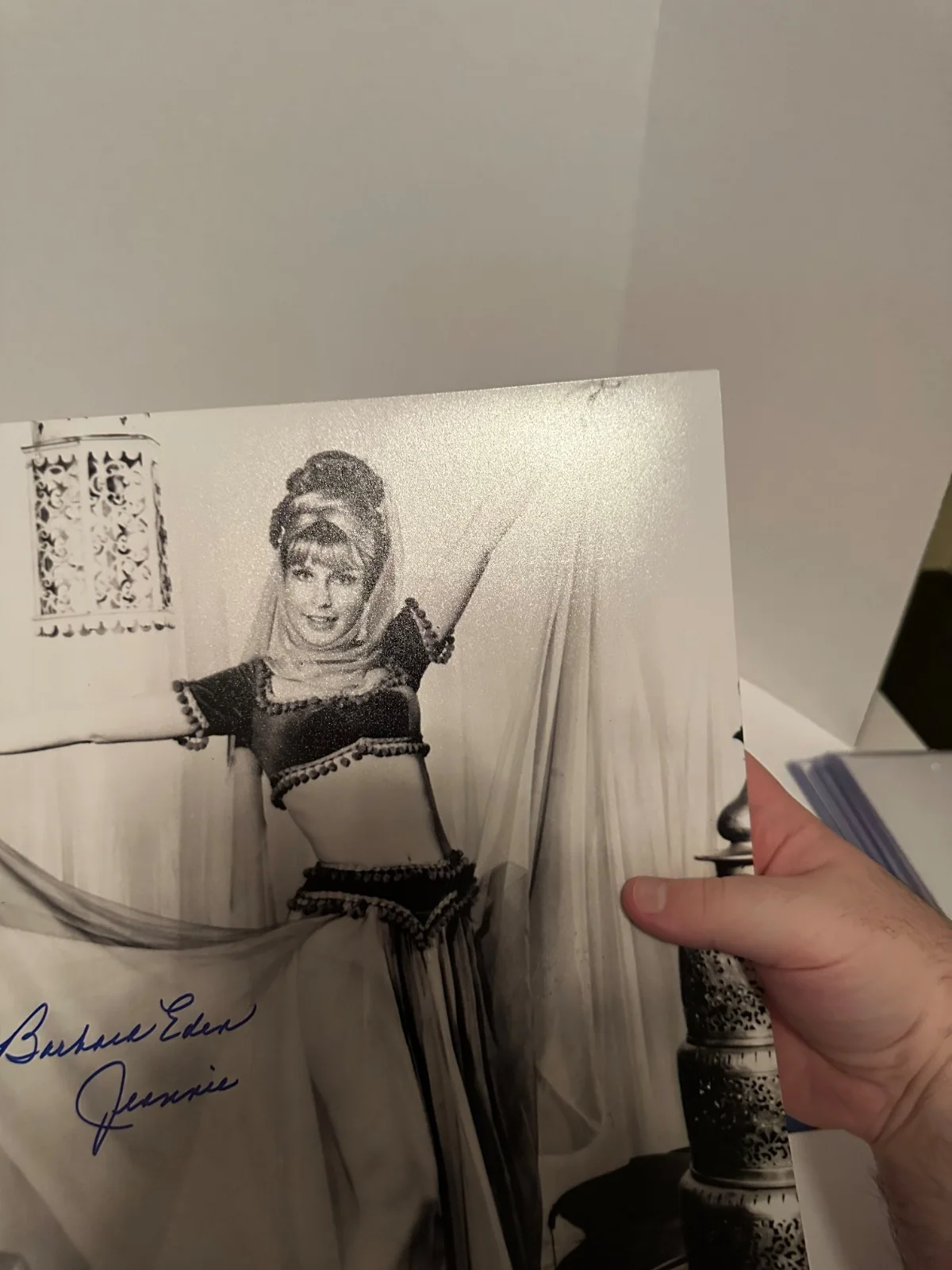 BARBARA EDEN — BARBARA EDEN HAND SIGNED AUTOGRAPH 11X14 PHOTO "I DREAM OF JEANNIE" BECKETT, изображение 5