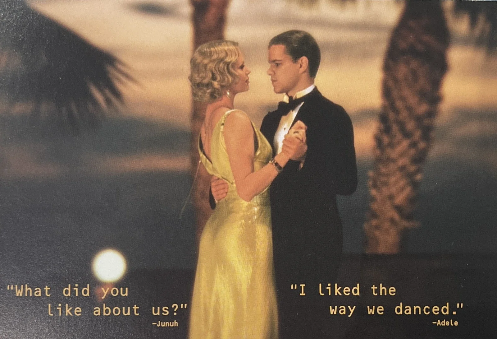 The Legend of Bagger Vance - Will Smith,Matt Damon,Charlize Theron 4 Postcards, image 4