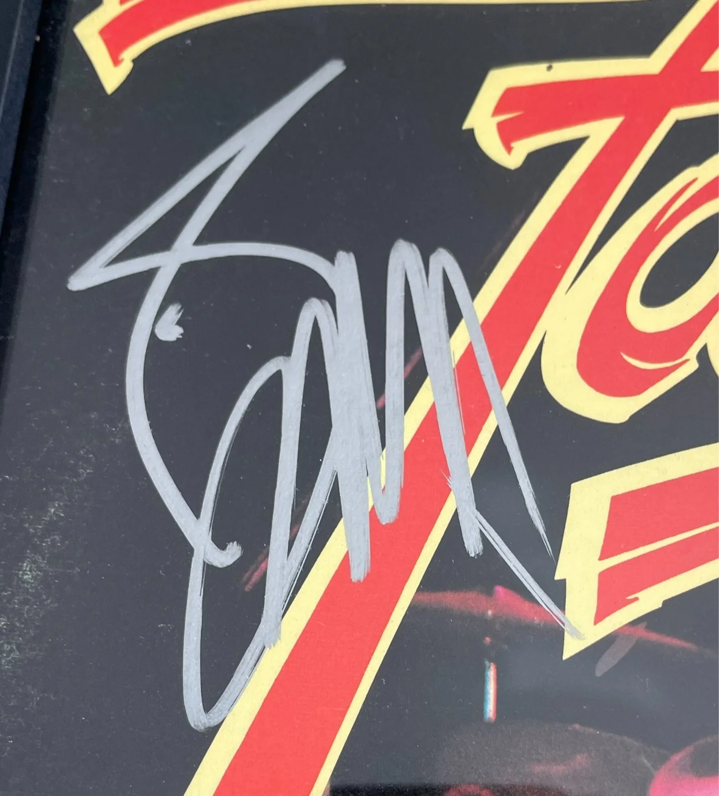 Billy Gibbons — Billy Gibbons Signed ZZ Top Fandango! Vinyl LP Framed Record Display JSA COA, image 3