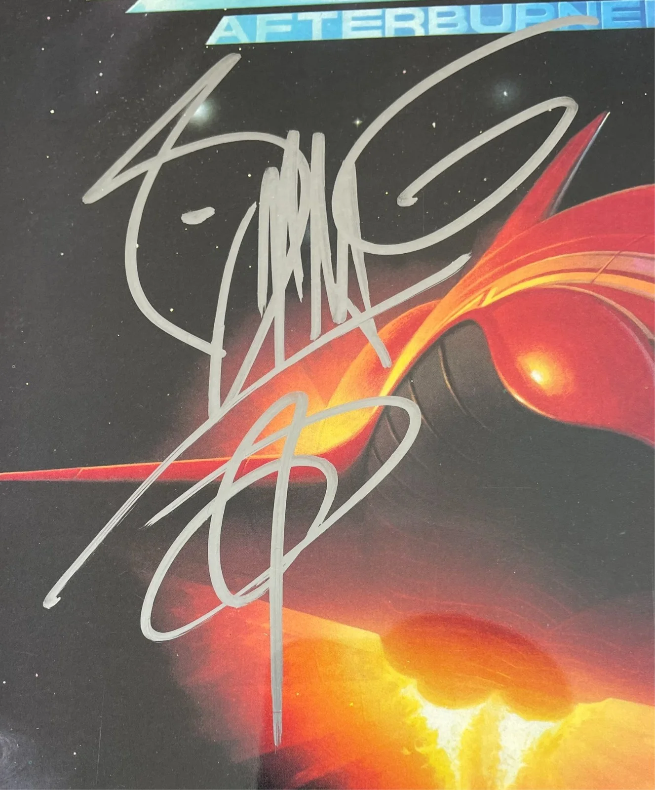 Billy Gibbons — Billy Gibbons Signed ZZ Top Afterburner Vinyl LP Framed Record Display JSA COA, image 3